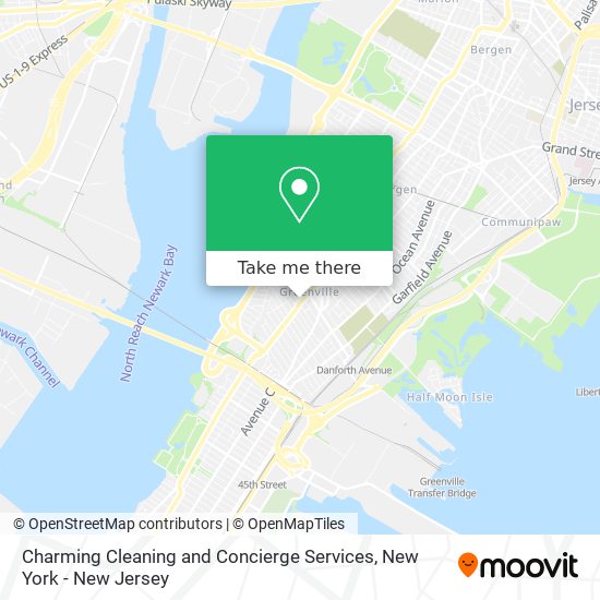 Charming Cleaning and Concierge Services map