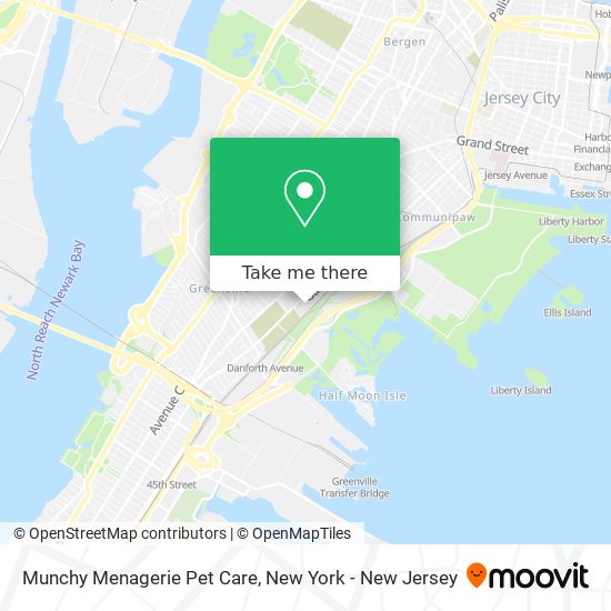 Mapa de Munchy Menagerie Pet Care