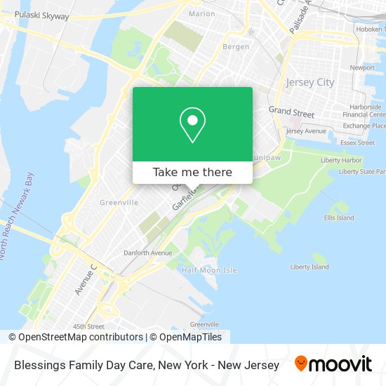 Blessings Family Day Care map