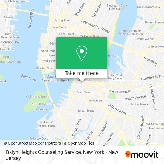 Bklyn Heights Counseling Service map