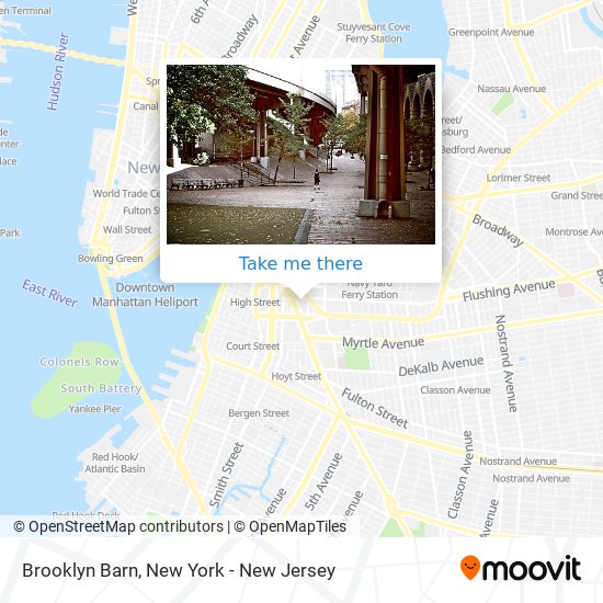 Brooklyn Barn map