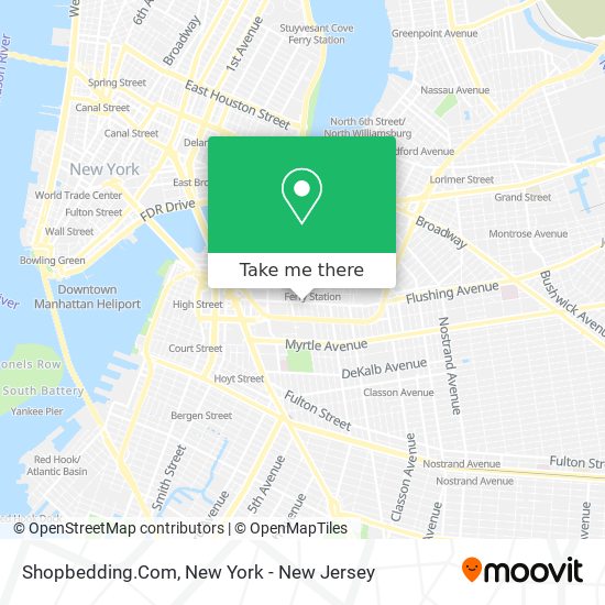 Mapa de Shopbedding.Com