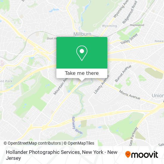 Mapa de Hollander Photographic Services