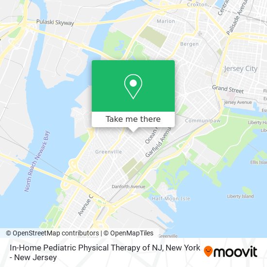 Mapa de In-Home Pediatric Physical Therapy of NJ