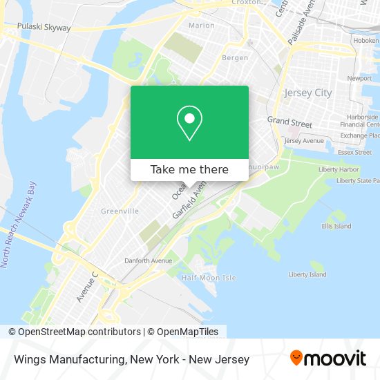 Mapa de Wings Manufacturing