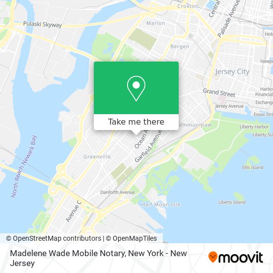 Mapa de Madelene Wade Mobile Notary