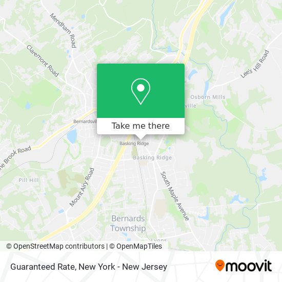 Guaranteed Rate map