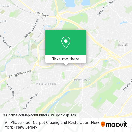 All Phase Floor Carpet Cleanig and Restoration map
