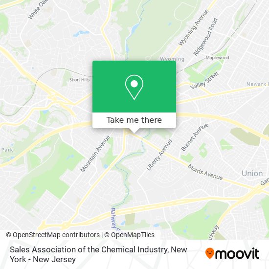 Sales Association of the Chemical Industry map