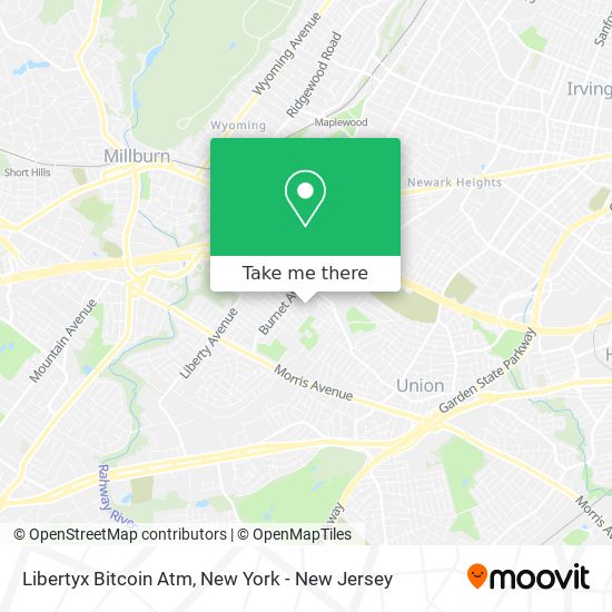 Libertyx Bitcoin Atm map