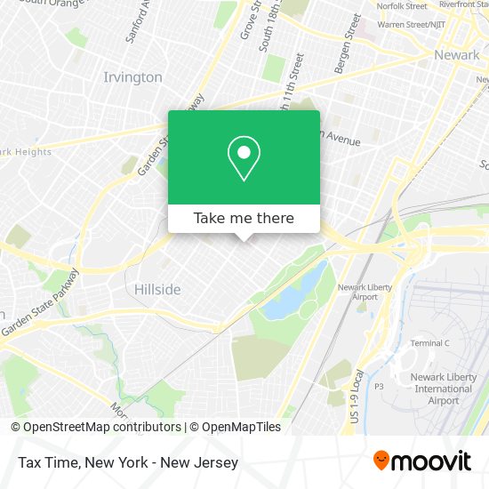 Tax Time map