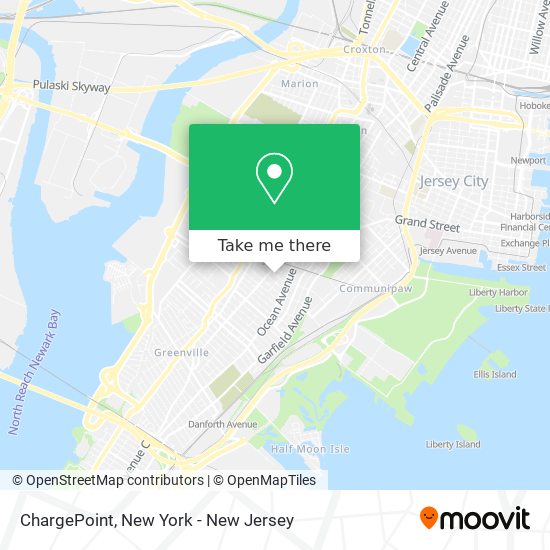 ChargePoint map