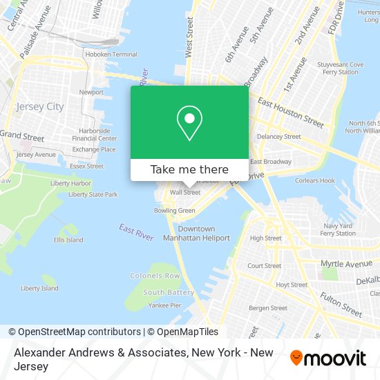 Mapa de Alexander Andrews & Associates