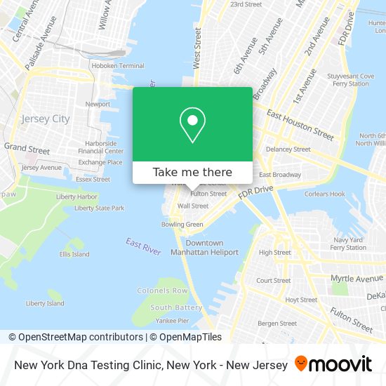 New York Dna Testing Clinic map