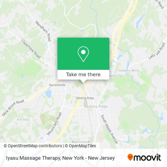 Mapa de Iyasu Massage Therapy