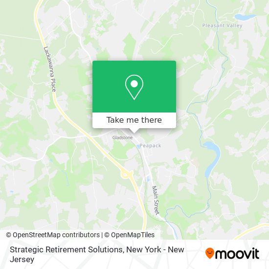 Strategic Retirement Solutions map