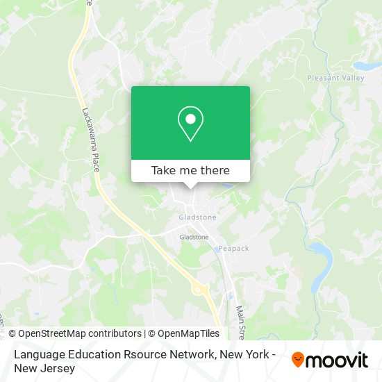 Language Education Rsource Network map