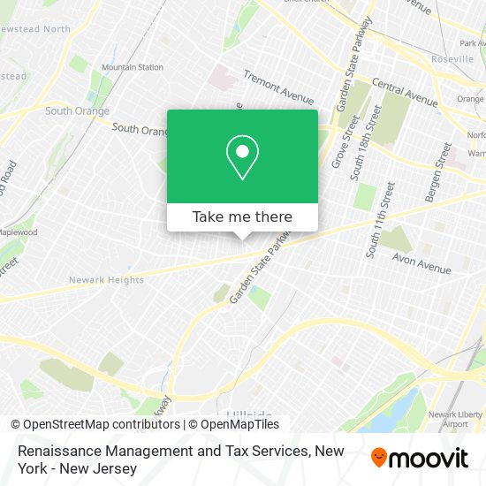 Mapa de Renaissance Management and Tax Services