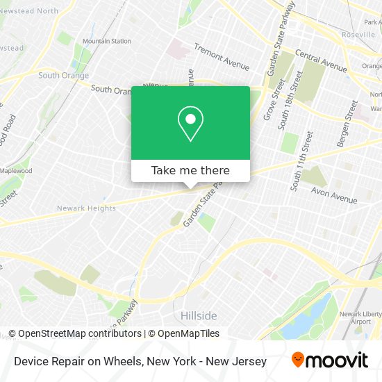 Mapa de Device Repair on Wheels