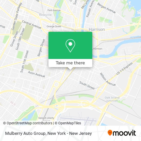 Mapa de Mulberry Auto Group