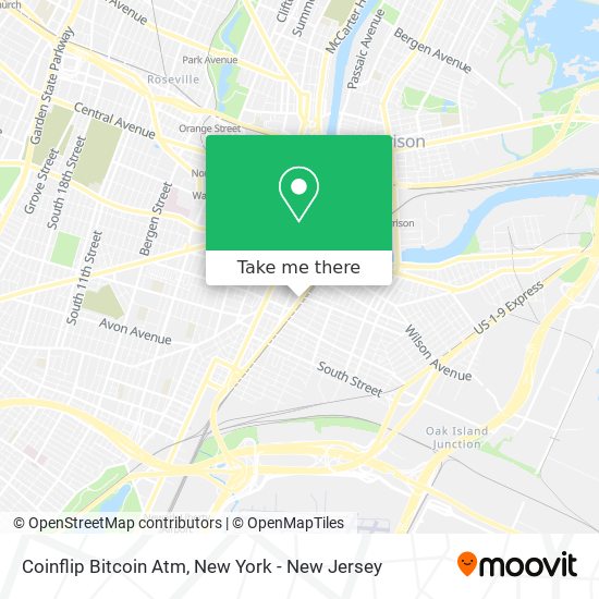 Mapa de Coinflip Bitcoin Atm