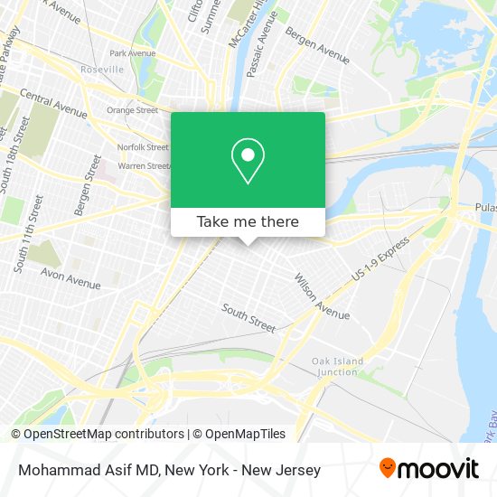 Mohammad Asif MD map