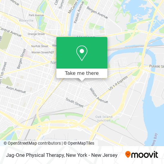 Jag-One Physical Therapy map