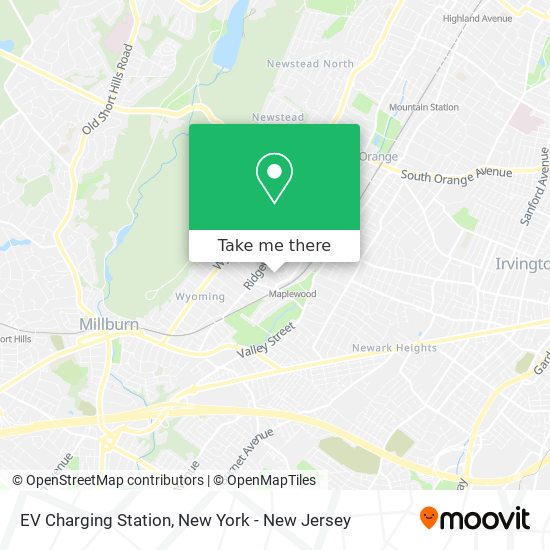 Mapa de EV Charging Station