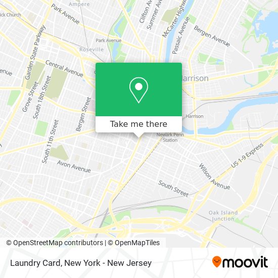Laundry Card map