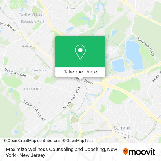 Maximize Wellness Counseling and Coaching map