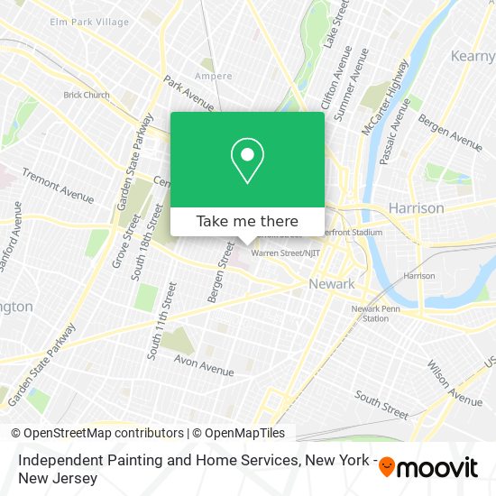 Mapa de Independent Painting and Home Services