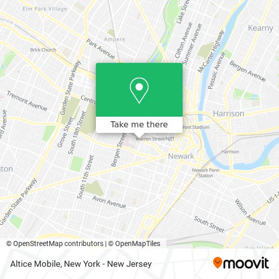 Altice Mobile map