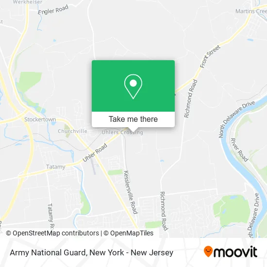 Army National Guard map