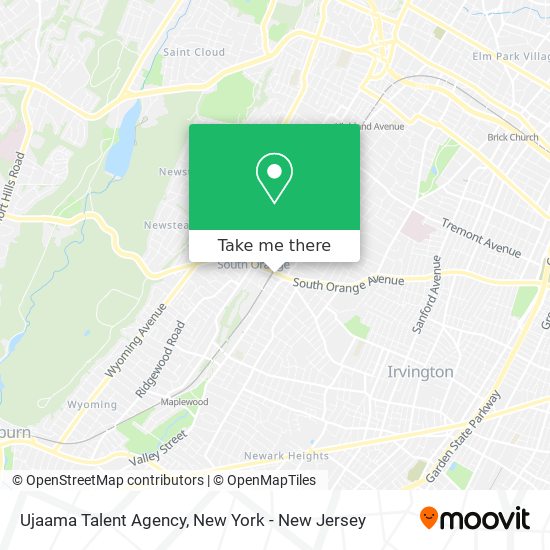 Mapa de Ujaama Talent Agency