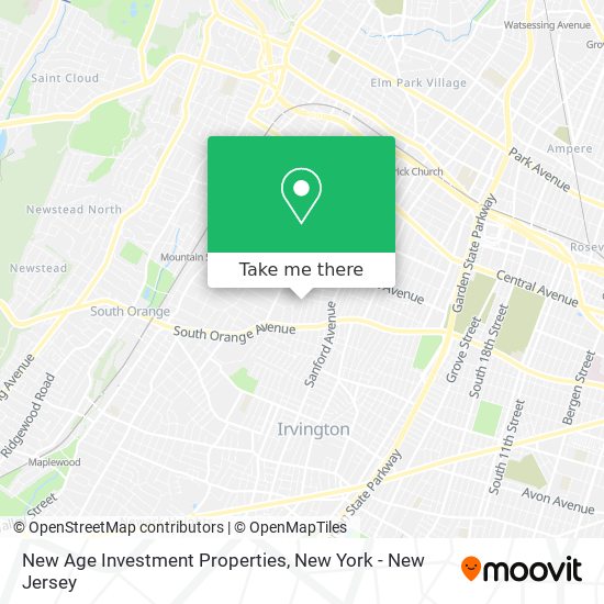 New Age Investment Properties map