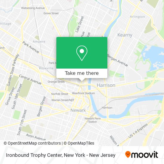 Ironbound Trophy Center map