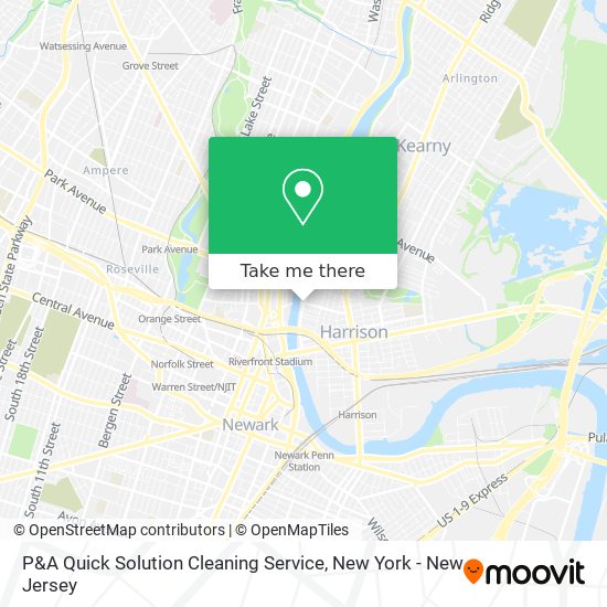 P&A Quick Solution Cleaning Service map