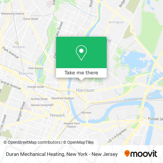 Duran Mechanical Heating map