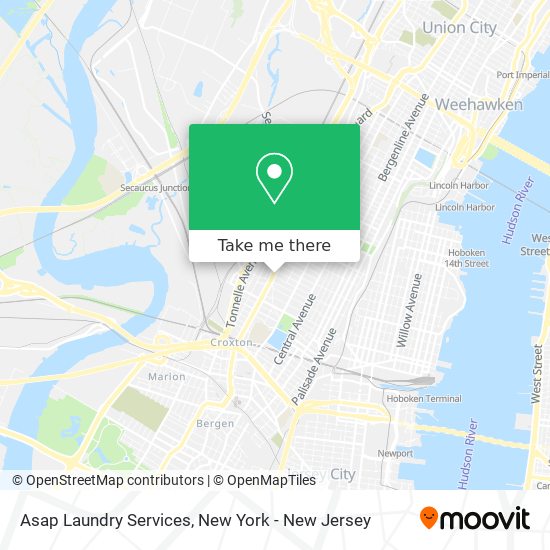 Asap Laundry Services map