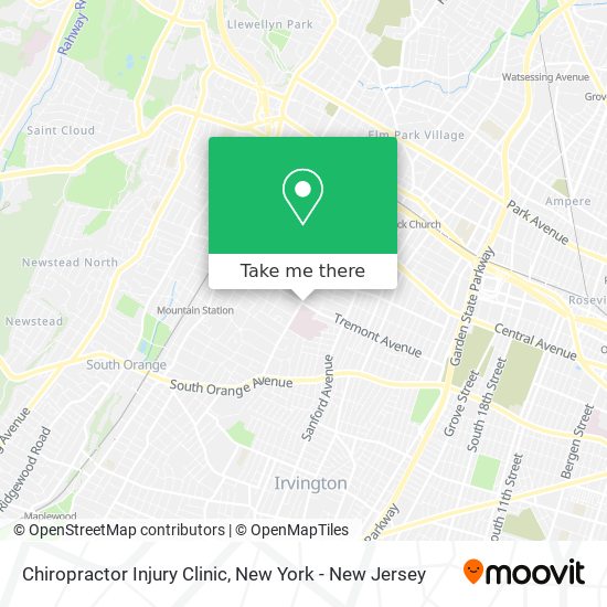 Mapa de Chiropractor Injury Clinic