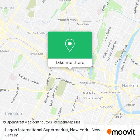Mapa de Lagos International Supermarket