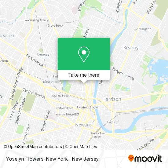 Yoselyn Flowers map