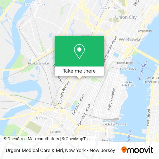 Mapa de Urgent Medical Care & Mri