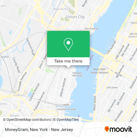 MoneyGram map