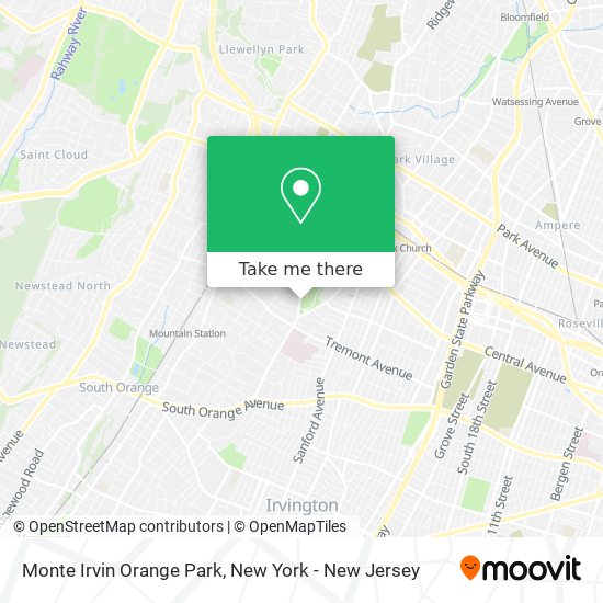 Mapa de Monte Irvin Orange Park