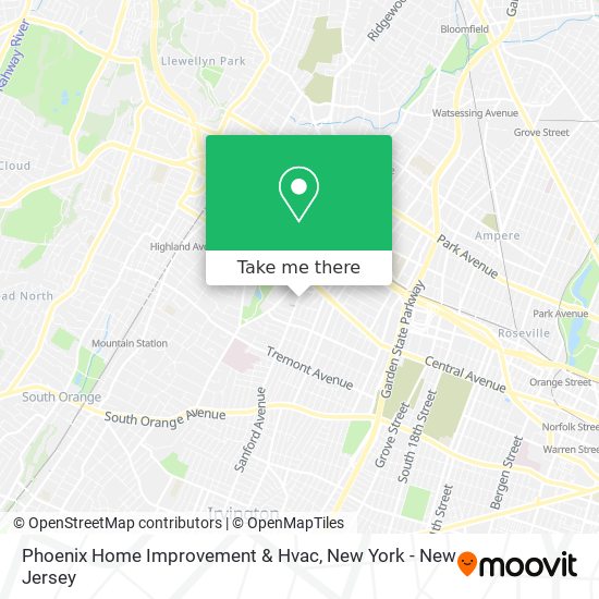 Mapa de Phoenix Home Improvement & Hvac