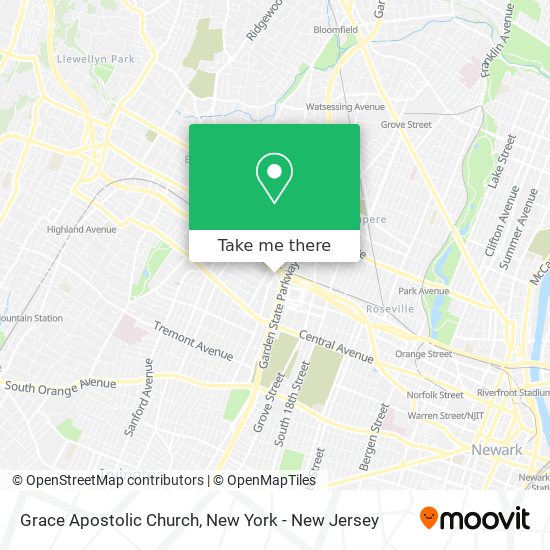 Mapa de Grace Apostolic Church