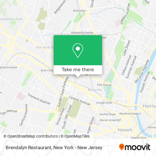 Brendalyn Restaurant map