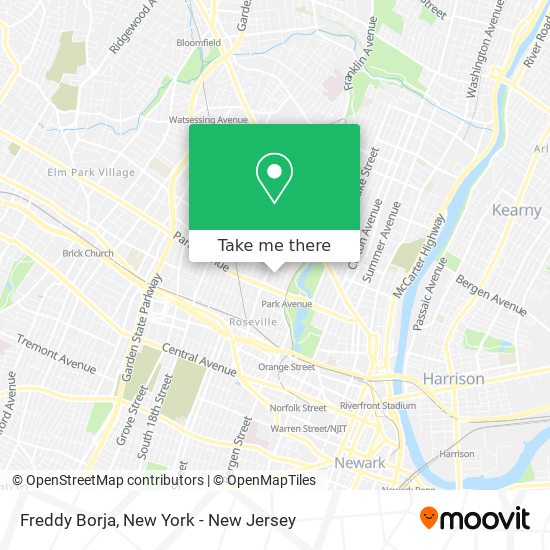 Mapa de Freddy Borja