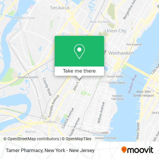 Tamer Pharmacy map